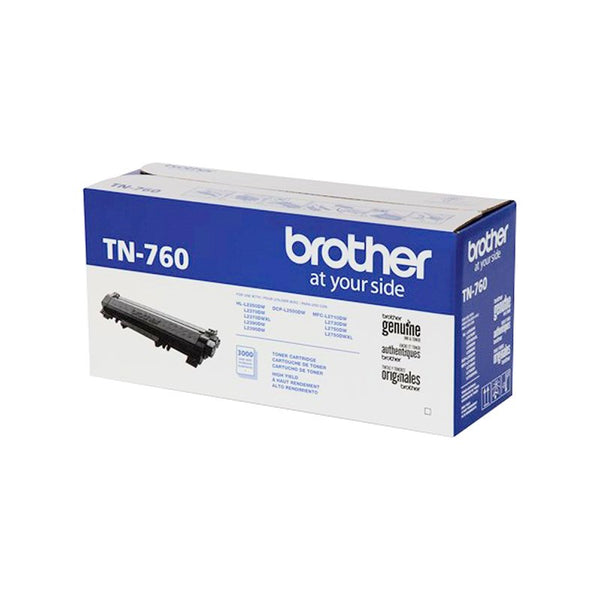 Brother TN-760 High Yield Black Toner Cartridge