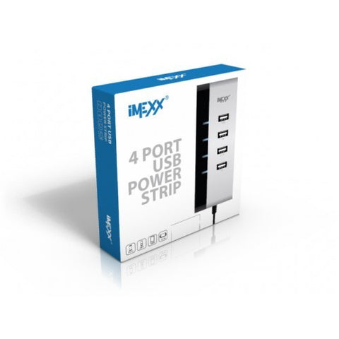 iMexx 4 PRT USB WALL CHARGER WITH 110V-240V INPUT