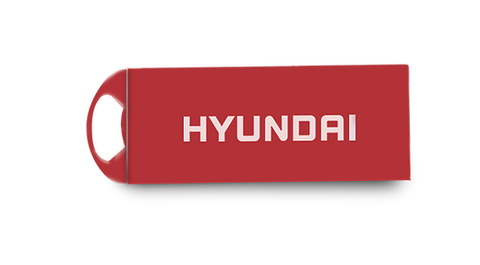 Hyundai Bravo Keychain USB 2.0 8G Red