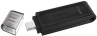 Kingston DataTraveler 70 USB Type-C 3.2 Gen 1 Flash Drive -  64GB