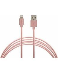 Acellories Lightning to USB 6FT Cable - Rose Gold