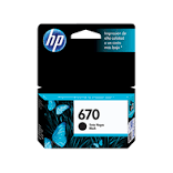 HP 670 Black Ink Cartridge