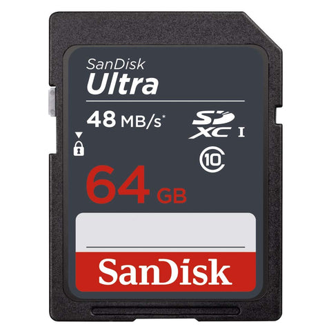 SanDisk Ultra 64GB SDHC/USH-1 Class 10 48mb/s