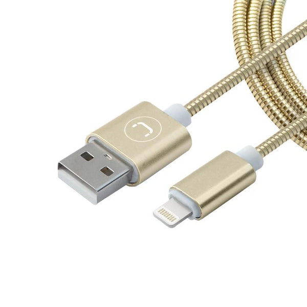 Unno Tekno Lightning Stainless Steel Cable - 3ft