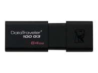 Kingston DataTraveler 100 G3 - USB flash drive - 64 GB