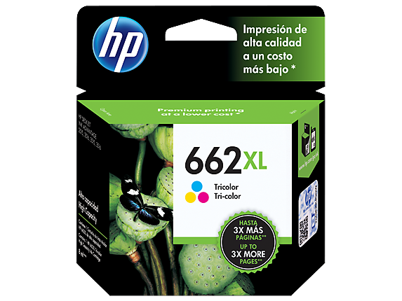 HP 662XL Tri-Colour Ink Cartridge 360 pages CZ106AL