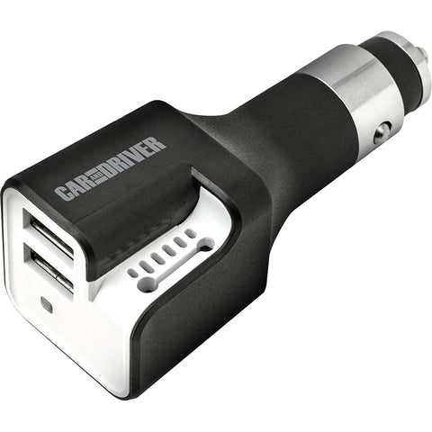 Car and Driver Dual USB Car Charger + Air Purifier