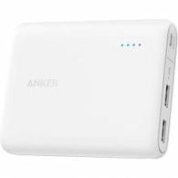 Anker PowerCore Power Bank Charger Dual USB 10400mAh White
