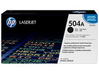 HP 504A Black Original LaserJet Toner Cartridge (CE250A)