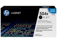 HP 504X High Yield Black Original LaserJet Toner Cartridge (CE250X)