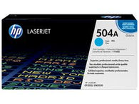HP 504A Cyan Original LaserJet Toner Cartridge (CE251A)