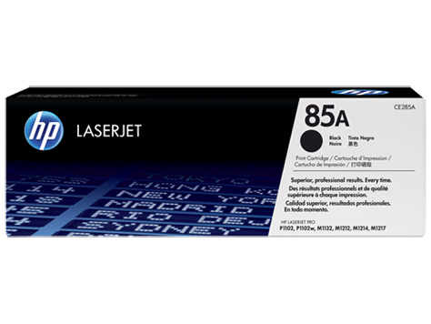 HP 85A Black Original LaserJet Toner Cartridge (CE285A)