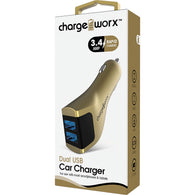 Chargeworx Dual USB Rapid Car Charger