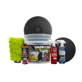 Chemical Guys Professional Wash & Shine Car Cleaning Kit (7 Pieces))