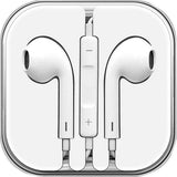Coby Wired Earbuds w/ Mic Apple Style Case