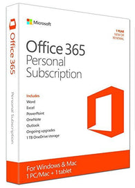 MS Office 365 Personal | 1 Year Subscription License (Download)