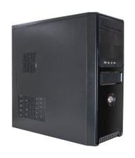 Black ATX Mid Tower Case - GNC56