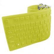 Imexx Flexible Keyboard - 109 Keys USB Yellow
