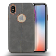 Apple iPhone X Leather Hybrid Case