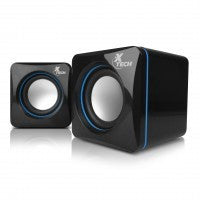 Xtech USB Power Speakers - 5W Black - XTS-110
