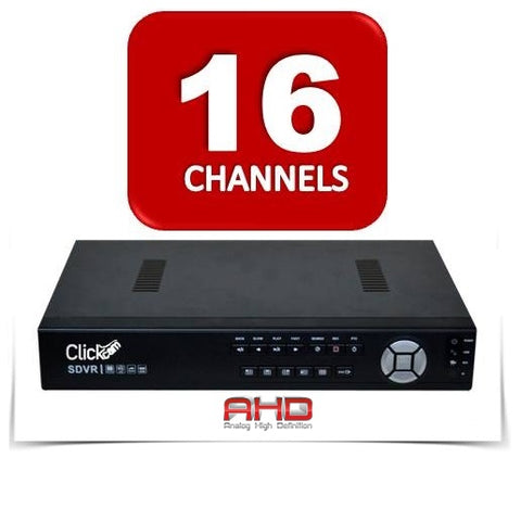 ClickCam DVR 16CH - AHD HDMI CIF 4CH Audio InPut/1CH OutPut