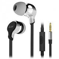 iLUV iEP314 Ergonomic Flatwire Earphone - SLV