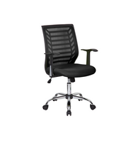 Sit M180BK Manager Chair, Mesh Fabric - Black