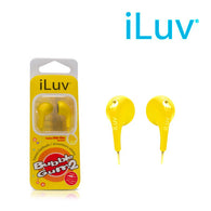 iLuv iEP205 Bubble Gum II Earphones - Yellow