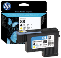 HP 88 Black and Yellow Printhead