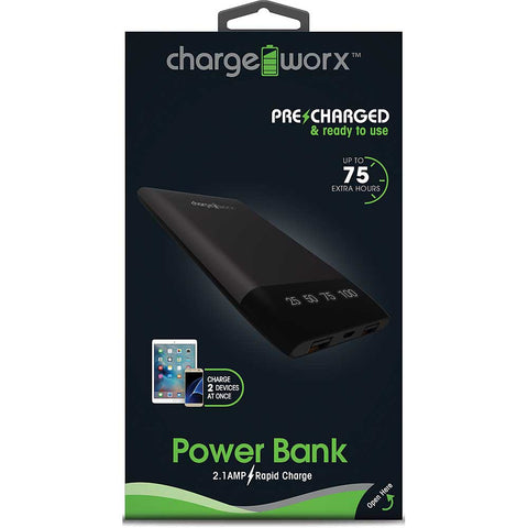 Chargeworx 10000mAh Power Bank