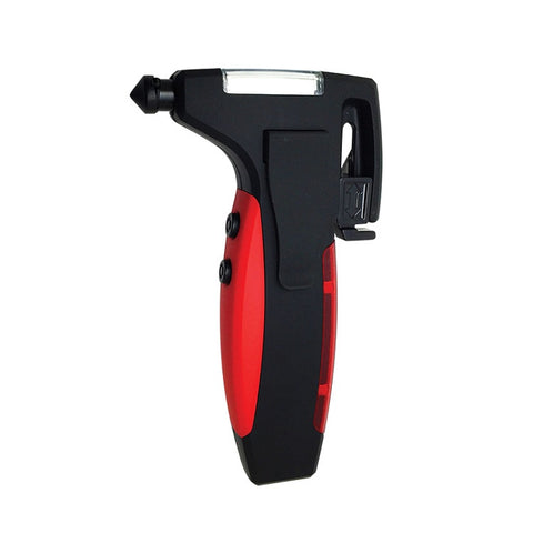 5-in-1 Emergency Car Tool - LED Flashlight - S.O.S Light - Emergency Seatbelt Cutter - Emergency Glass Breaker - Power Bank