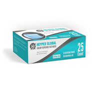 Disposable Blue 3-Ply Face Masks - 25 Pack