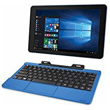 RCA Cambio 10.1" 2-in-1 Tablet 32GB Intel Atom Z3735F Quad-Core Processor W10 - BLUE