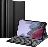 Fintie Keyboard Case for Samsung Galaxy Tab A7 Lite 8.7" (SM-T220/T225/T227), Lightweight Stand Cover w/ Magnetically Detachable Wireless Bluetooth Keyboard - Black