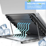 Klsniur Foldable Ventilated Adjustable Ergonomic Cooling Laptop Stand