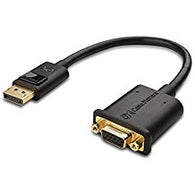 Cable Matters Gold Plated Displayport To VGA M To F Cable Adapter