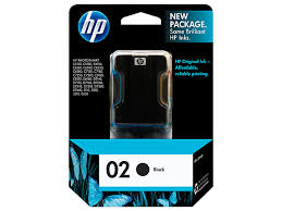 HP 02 Black Photosmart 3210 - 10mls