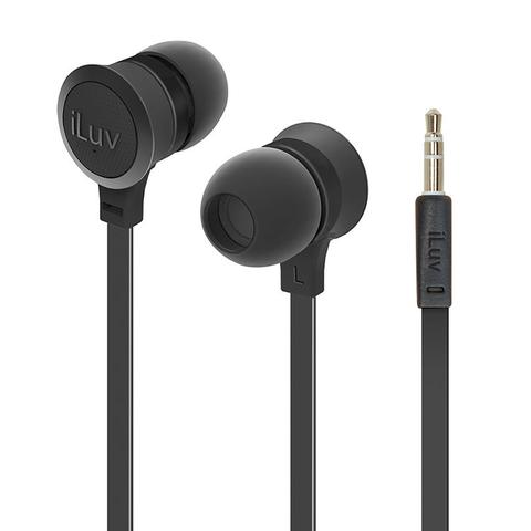 iLuv iEP334 Neon Sound In-Ear High Performance Stereo Noise Isolating Earphones