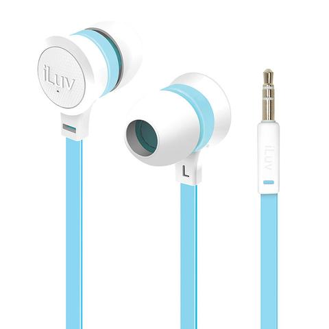 iLuv iEP334 Neon Sound In-Ear High Performance Stereo Noise Isolating Earphones