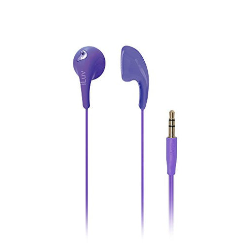iLuv iEP205 Bubble Gum II Earphones -PURPLE