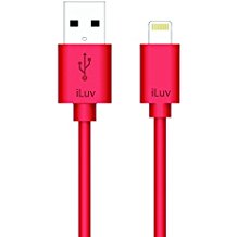 iLuv 3ft Lightning Charge/Sync Cable - Red