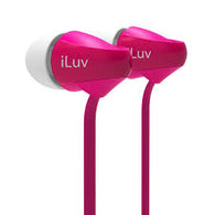 iLuv PEPPERMINTPK Peppermint In Ear Headphones - Pink