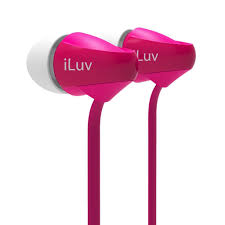 iLuv PEPPERMINTPK Peppermint In Ear Headphones - Pink