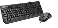 KlipX Kybd/Mse Wrd KCK-250E USB MM English