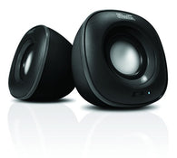KlipX 2.0 Stereo Speakers USB/3.5mm - KES-215 - Charcoal
