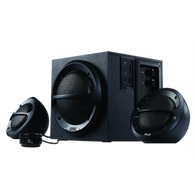 KlipX AcoustiXFusion I | 2.1 Stereo Speakers with USB and SD playback 36W