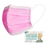 Disposable 3-Ply Child's Face Mask - 50 Pack