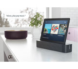 Lenovo Smart Tab M10 10.1” Android Tablet, Alexa-Enabled Smart Device with Smart Dock Featuring 2 Dolby Atmos Speakers - 16GB Storage w/ Alexa Enabled Charging Dock Included