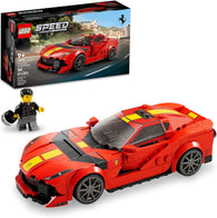 LEGO Speed Champions 1970 Ferrari 812 M Building Kit w/ Racing Driver Minifigure