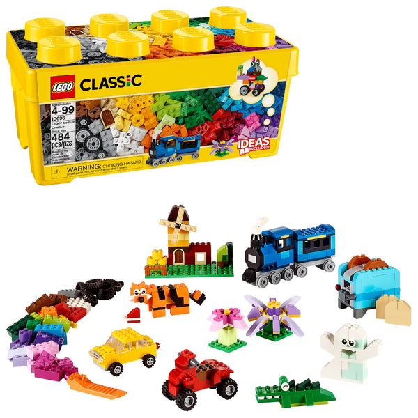 LEGO Classic Medium Creative Brick Box (484 Pieces) - Age 4+